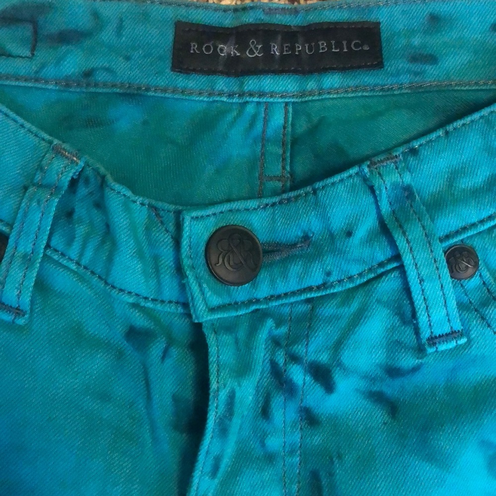 Berlin Rock and Republic Turquoise jeans size 10